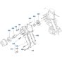 Water Pump Assembly for Kubota D1503-M-E2B Engine