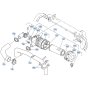 Air Cleaner Assembly for Kubota D1503-M-E2B Engine