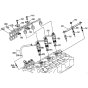 Nozzle Holder Assembly for Kubota D722-BBS Engine