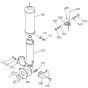 Muffler Assembly for Kubota DF752-E2 Engine