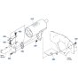 Muffler Assembly for Kubota F3680 Front-Mount Mower