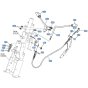 Accelerator Lever Assembly for Kubota F3680 Front-Mount Mower