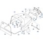 Bonnet Assembly for Kubota F3680 Front-Mount Mower