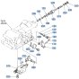 Control Valve Assembly for Kubota F3680 Front-Mount Mower