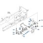 Rear Differential Case Assembly for Kubota F3680 Front-Mount Mower
