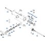 Rear Differential Assembly for Kubota F3680 Front-Mount Mower