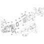 Turbocharger Assembly for Kubota F3710 Front-Mount Mower