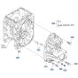 Front Axle Assembly for Kubota F3710 Front-Mount Mower