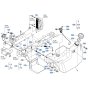 Fuel Tank Assembly for Kubota F3710 Front-Mount Mower