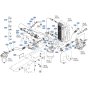 Fuel System Assembly for Kubota F3710 Front-Mount Mower