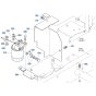 Fuel Filter Assembly for Kubota F3710 Front-Mount Mower