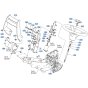 Steering Assembly for Kubota F3710 Front-Mount Mower