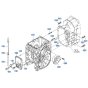Differential Gear Case Assembly for Kubota F3710 Front-Mount Mower