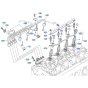 Nozzle Holder Assembly for Kubota F3990 Front-Mount Mower