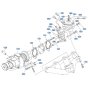 Turbocharger Assembly for Kubota F3990 Front-Mount Mower