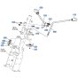 Accelerator Lever Assembly for Kubota F3990 Front-Mount Mower