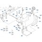 Fuel Tank Assembly for Kubota F3990 Front-Mount Mower