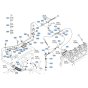 Fuel System Assembly for Kubota F3990 Front-Mount Mower