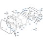 Bonnet Assembly for Kubota F3990 Front-Mount Mower