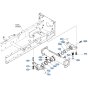 Rear Differential Case Assembly for Kubota F3990 Front-Mount Mower