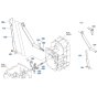 Range Shift Lever Assembly for Kubota F3990 Front-Mount Mower