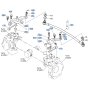 Tie Rod Assembly for Kubota F3990 Front-Mount Mower