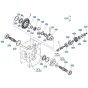 Front Differential Assembly for Kubota F3990 Front-Mount Mower