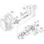 Propeller Shaft Assembly for Kubota F3990 Front-Mount Mower