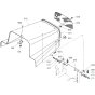 Bonnet Assembly for Kubota GF1800 Front-Mount Mower