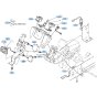 Instrument Panel Assembly for Kubota GF1800 Front-Mount Mower