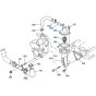 Water Flange Assembly for Kubota GF1800 Front-Mount Mower