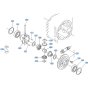 Front Differential Assembly for Kubota GF1800 Front-Mount Mower