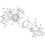 Front Axle Case Assembly for Kubota GF1800 Front-Mount Mower