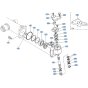 Knuckle Arm Assembly for Kubota GF1800 Front-Mount Mower