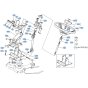 Steering Assembly for Kubota GF1800 Front-Mount Mower