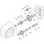 Brake Shaft Assembly for Kubota GF1800 Front-Mount Mower