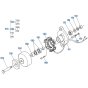 Dynamo Assembly for Kubota GF1800 Front-Mount Mower