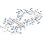 Steering System Assembly for Kubota GR2000 Lawn Tractor
