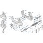 Clutch Shaft Assembly for Kubota GR2000 Lawn Tractor