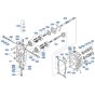 Hydrostatic Transmission Assembly for Kubota GR2000 Lawn Tractor