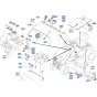 Instrument Panel Assembly for Kubota GR2000 Lawn Tractor