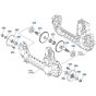 Rear Axle Assembly for Kubota GR2010 Lawn Tractor