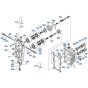 Hydrostatic Transmission Assembly for Kubota GR2010 Lawn Tractor