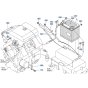 Battery Assembly for Kubota GR2010 Lawn Tractor