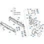 Front Axle (Left) Assembly for Kubota GR2010 Lawn Tractor