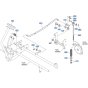 Brake Assembly for Kubota GR2020 Lawn Tractor