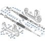 Rear Differential Assembly for Kubota GR2020 Lawn Tractor