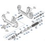 Clutch Shaft Assembly for Kubota GR2020 Lawn Tractor