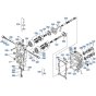 Hydrostatic Transmission Assembly for Kubota GR2020 Lawn Tractor