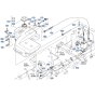 Fuel Tank Assembly for Kubota GR2020 Lawn Tractor